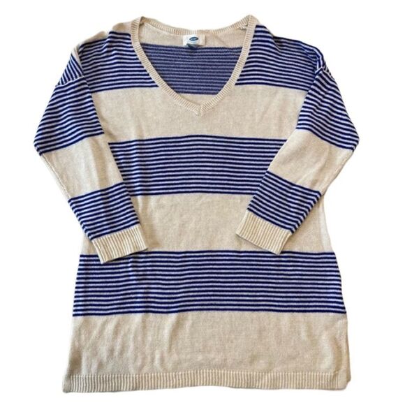 Old Navy striped v neck Sweater Small - Picture 7 of 7